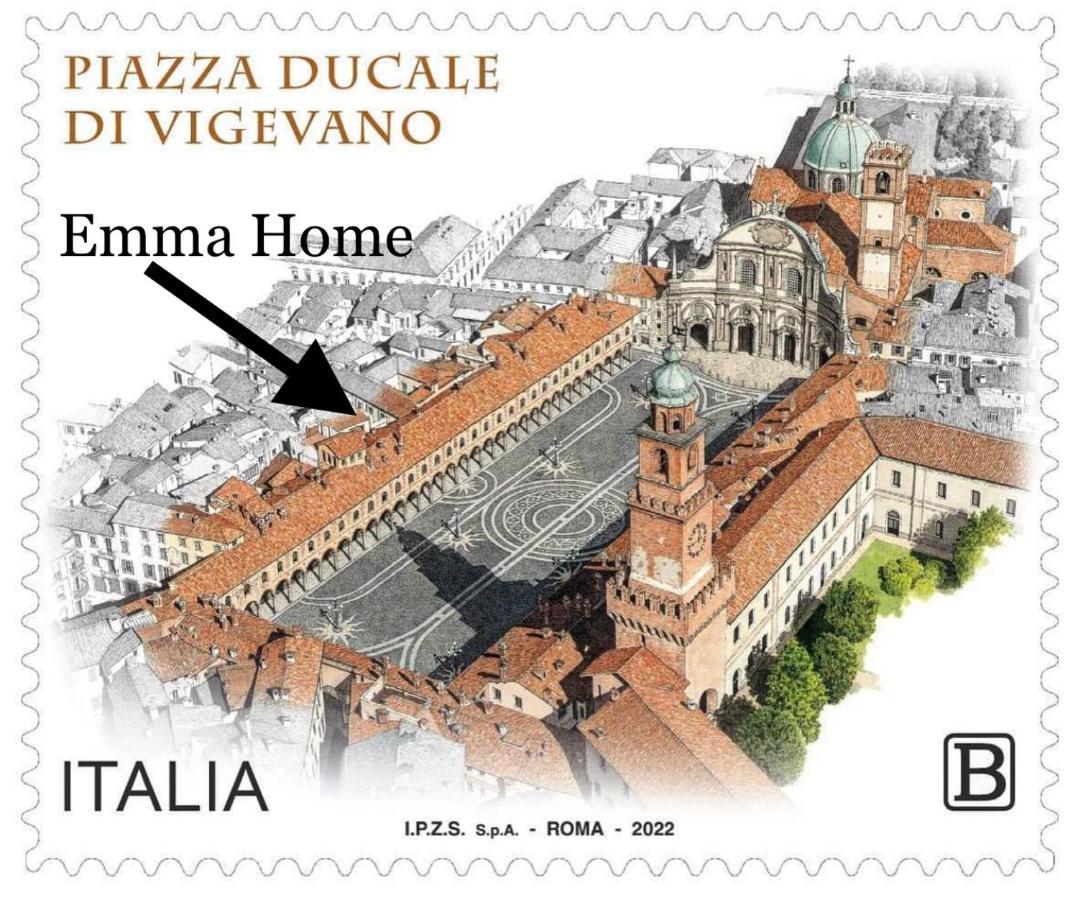 Emma Home Adiacente Alla Piazza Ducale Vigevano Exteriér fotografie
